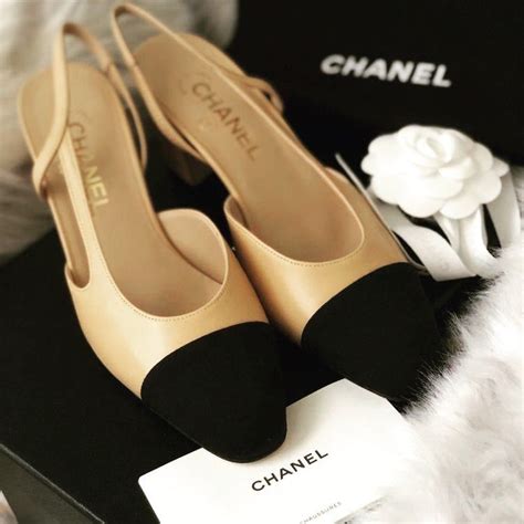 chanel slingback cena